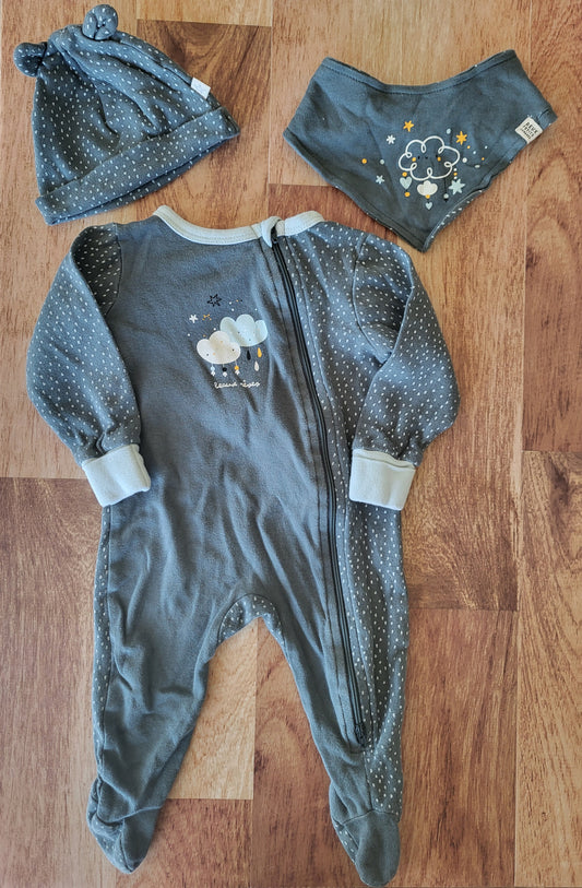 Pyjama deux petits canards - 3 mois