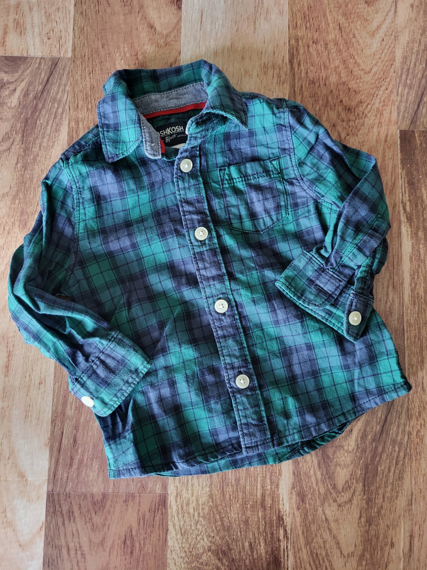 Chemise oshkosh - 12 mois