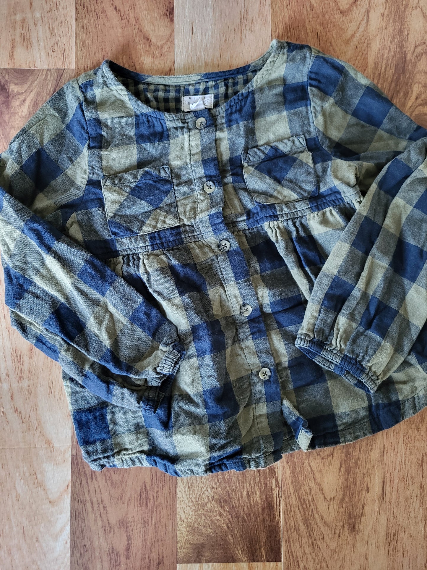 Chemise rise little earthling - 5-6 ans