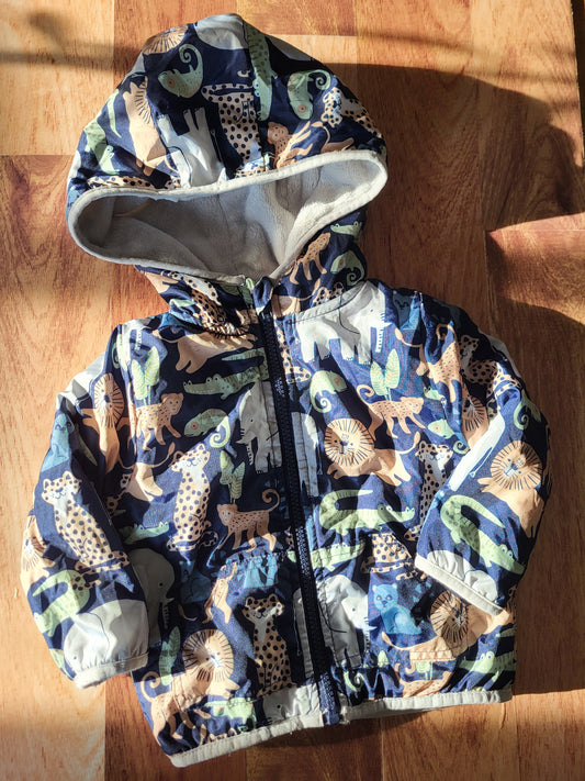 Manteau mi-saison doublé mick mack - 18 mois