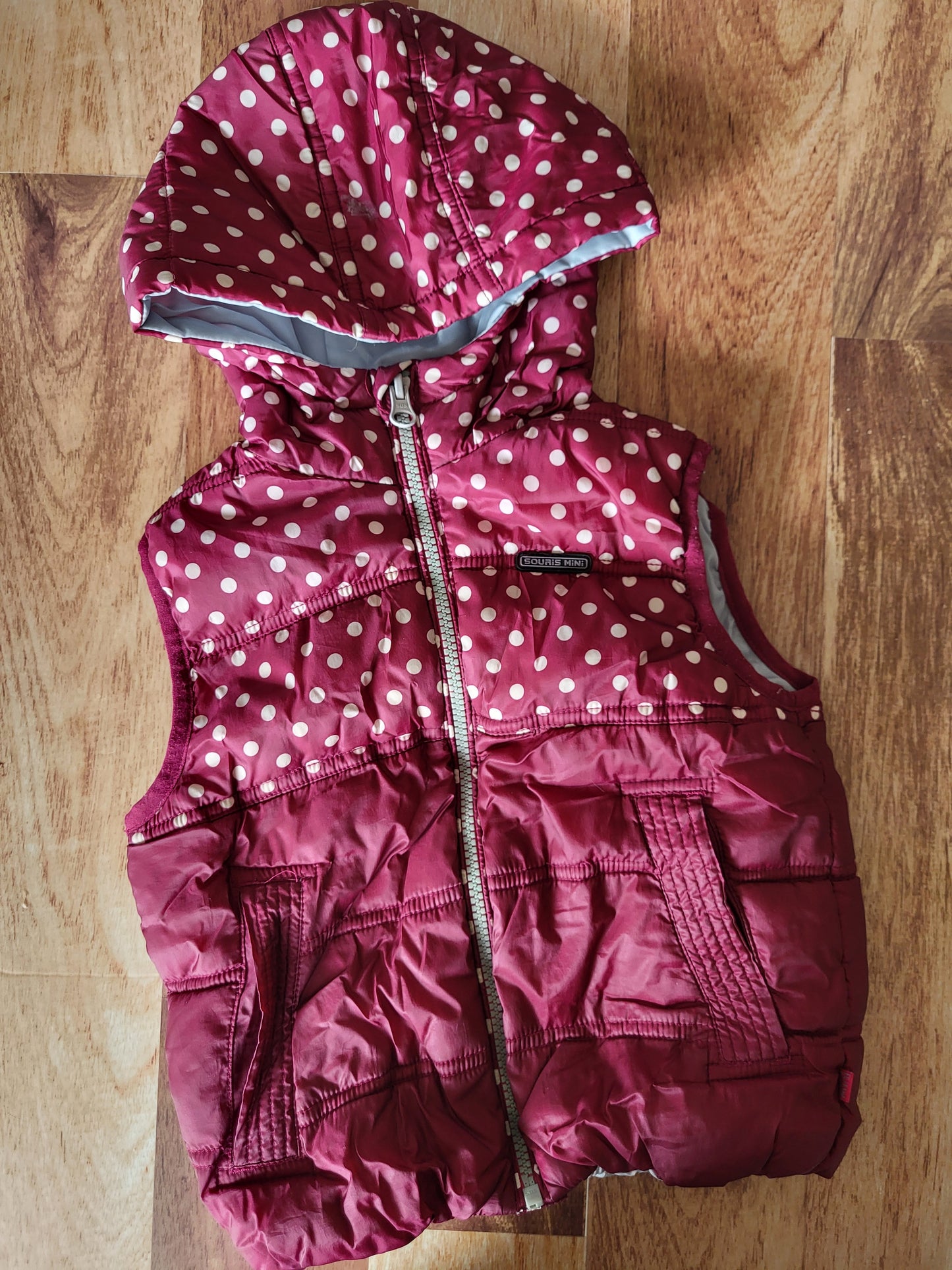 Manteau sans manches souris mini - 3-4 ans