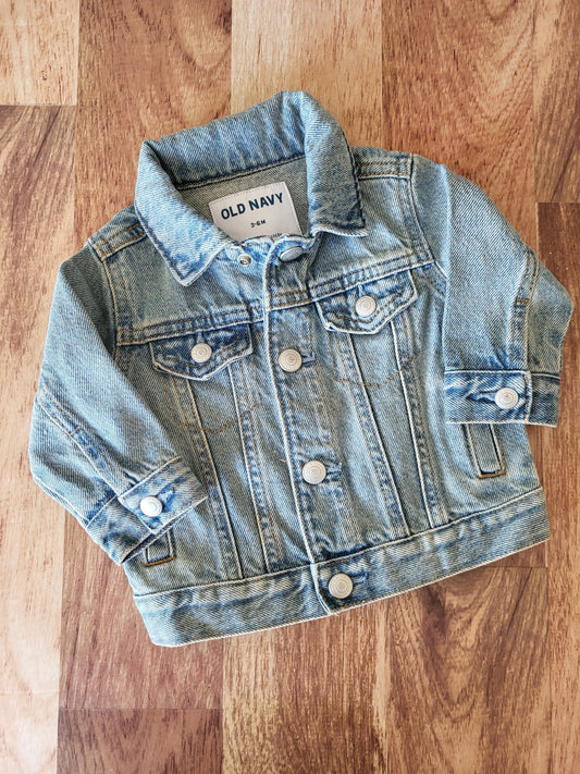 Veste de jeans old navy - 3-6 mois