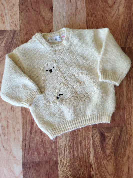Crewneck de laine zara - 3-6 mois