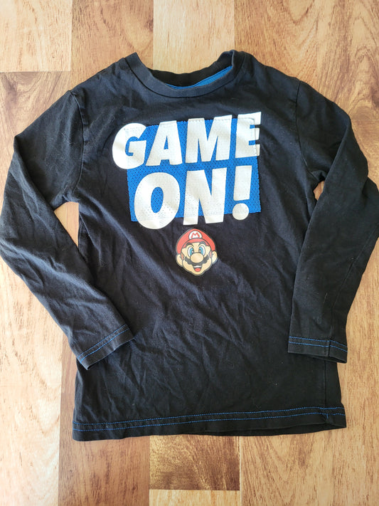 Chandail super Mario - 4-5 ans