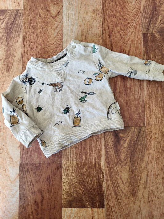 Crewneck noppies - 1-2 mois