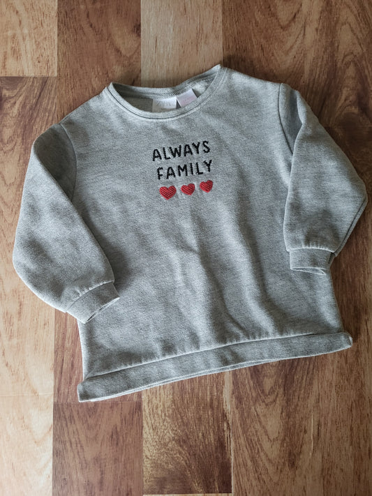 Crewneck zara - 6-12 mois