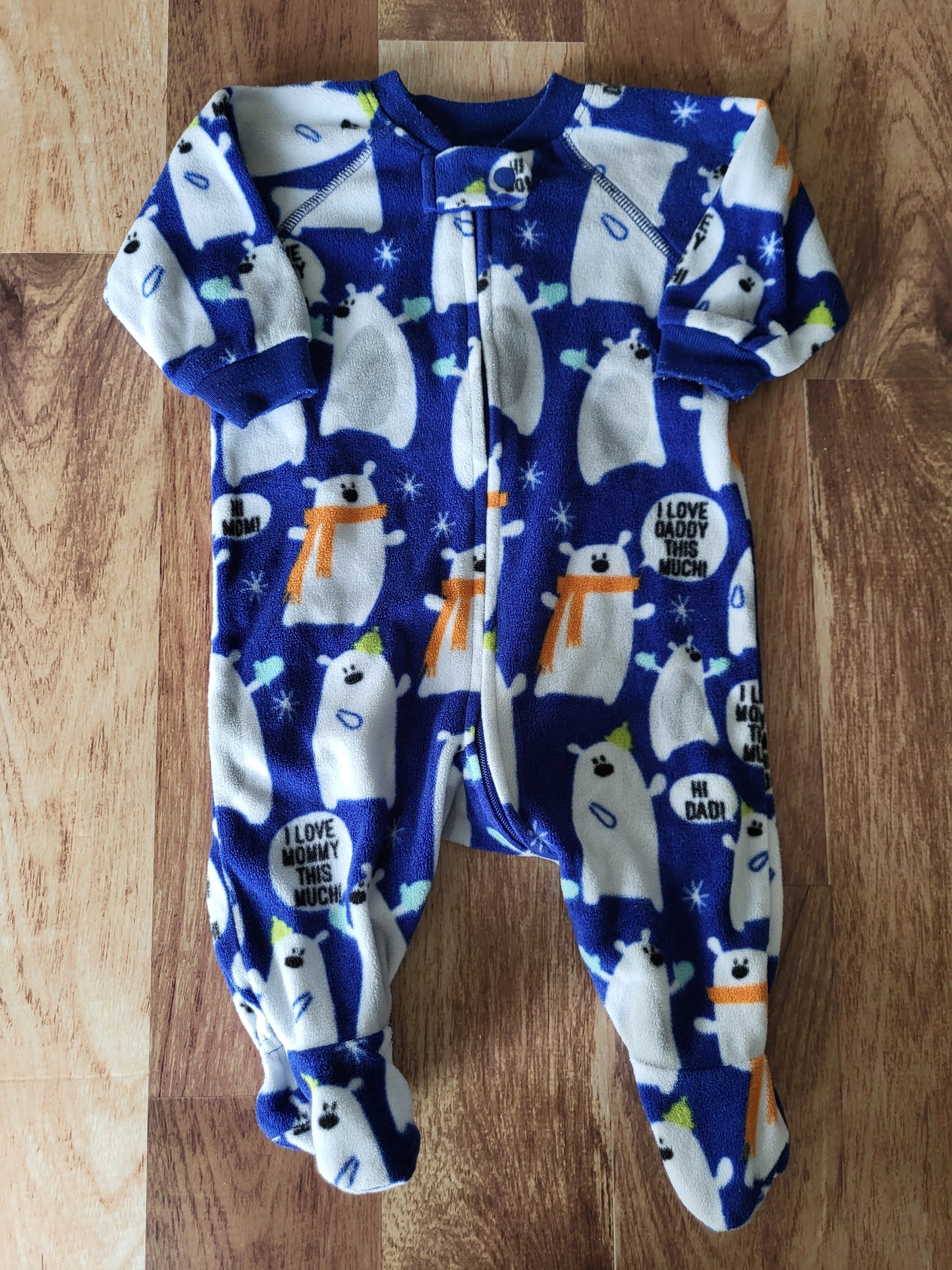 Pyjama children place polar - 0-3 mois