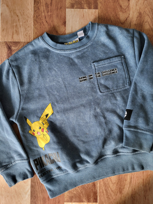 Crewneck Pikachu - 7-8 ans