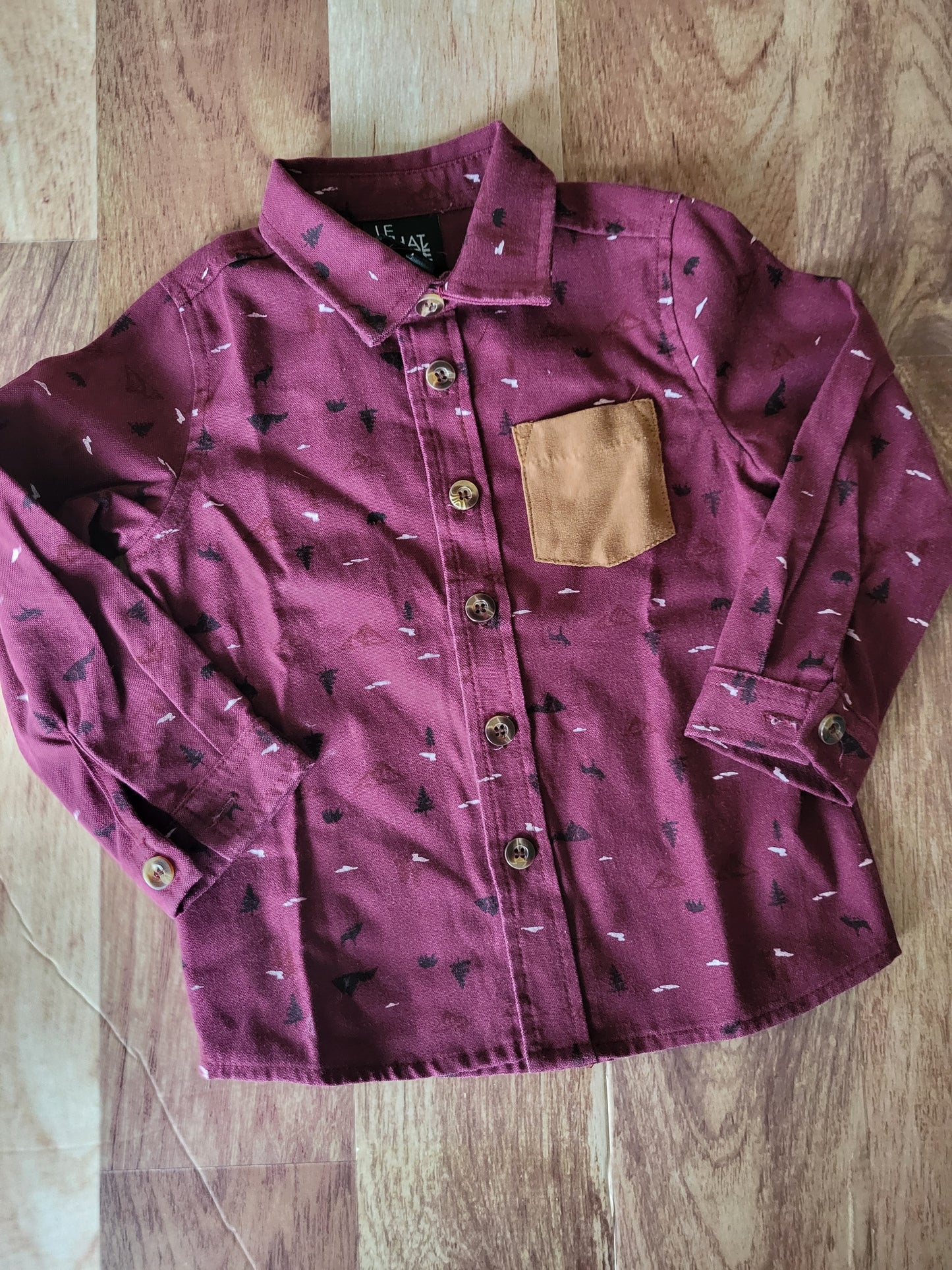 Chemise chat botté - 18 mois