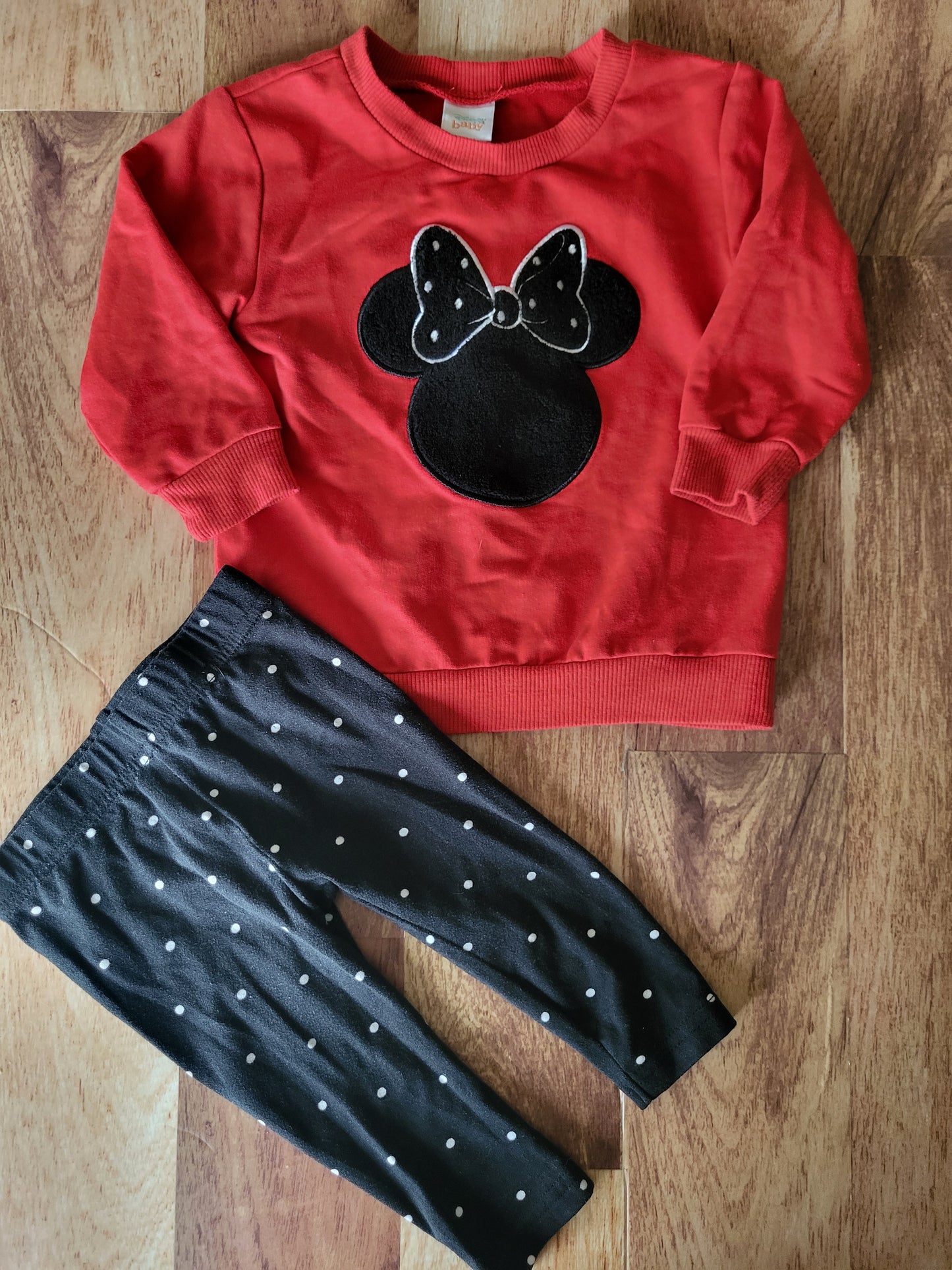 Ensemble Minnie mouse - 6-12 mois