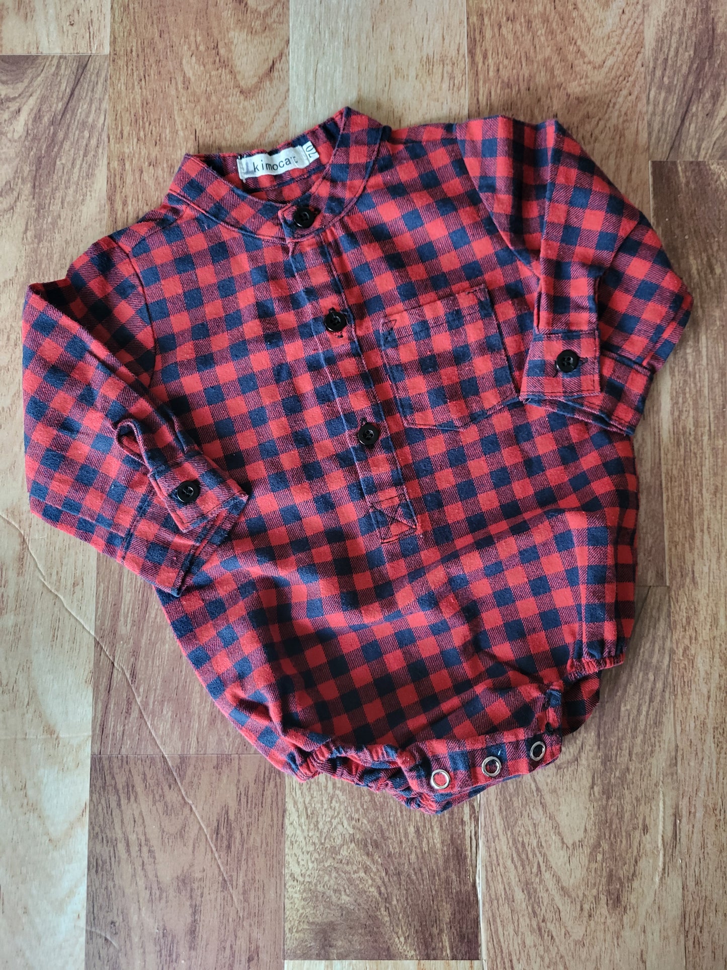 Cache-couche chemise kimocat - 6 mois