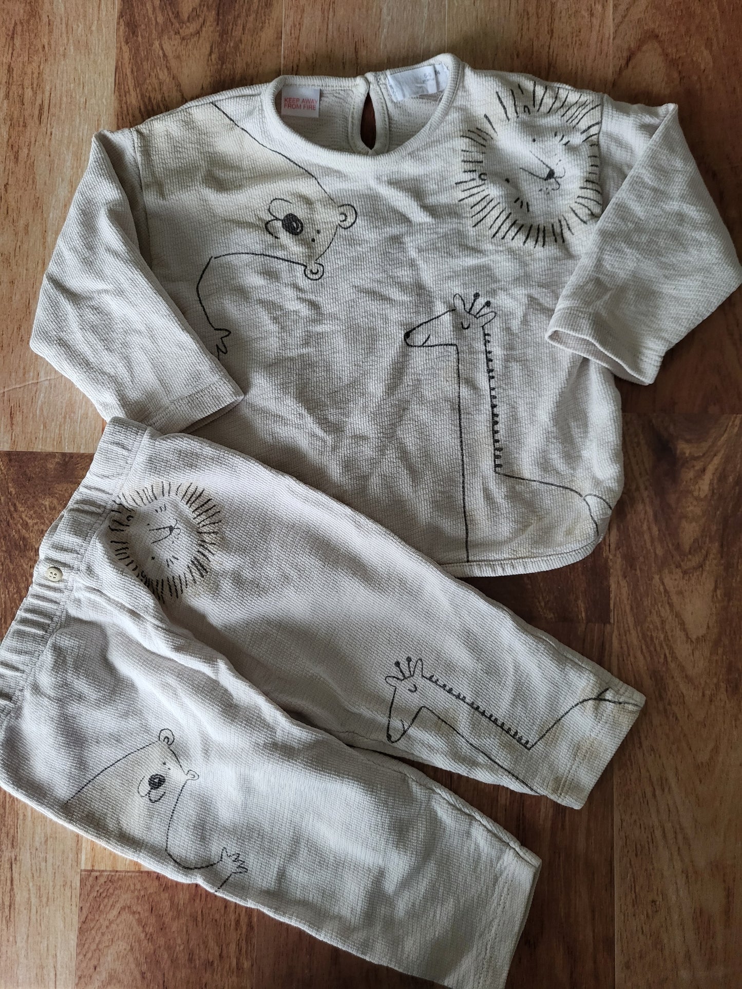 Ensemble zara - 6-9 mois