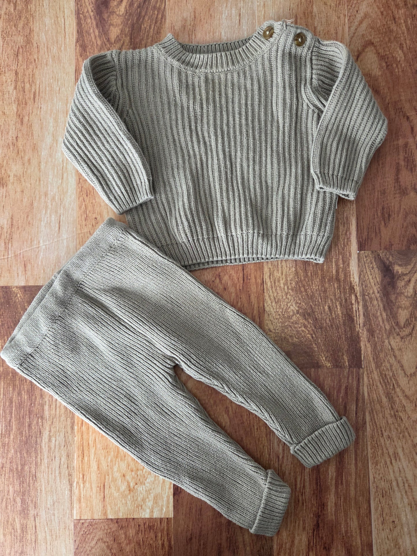 Ensemble de laine petit lem - 3-6 mois