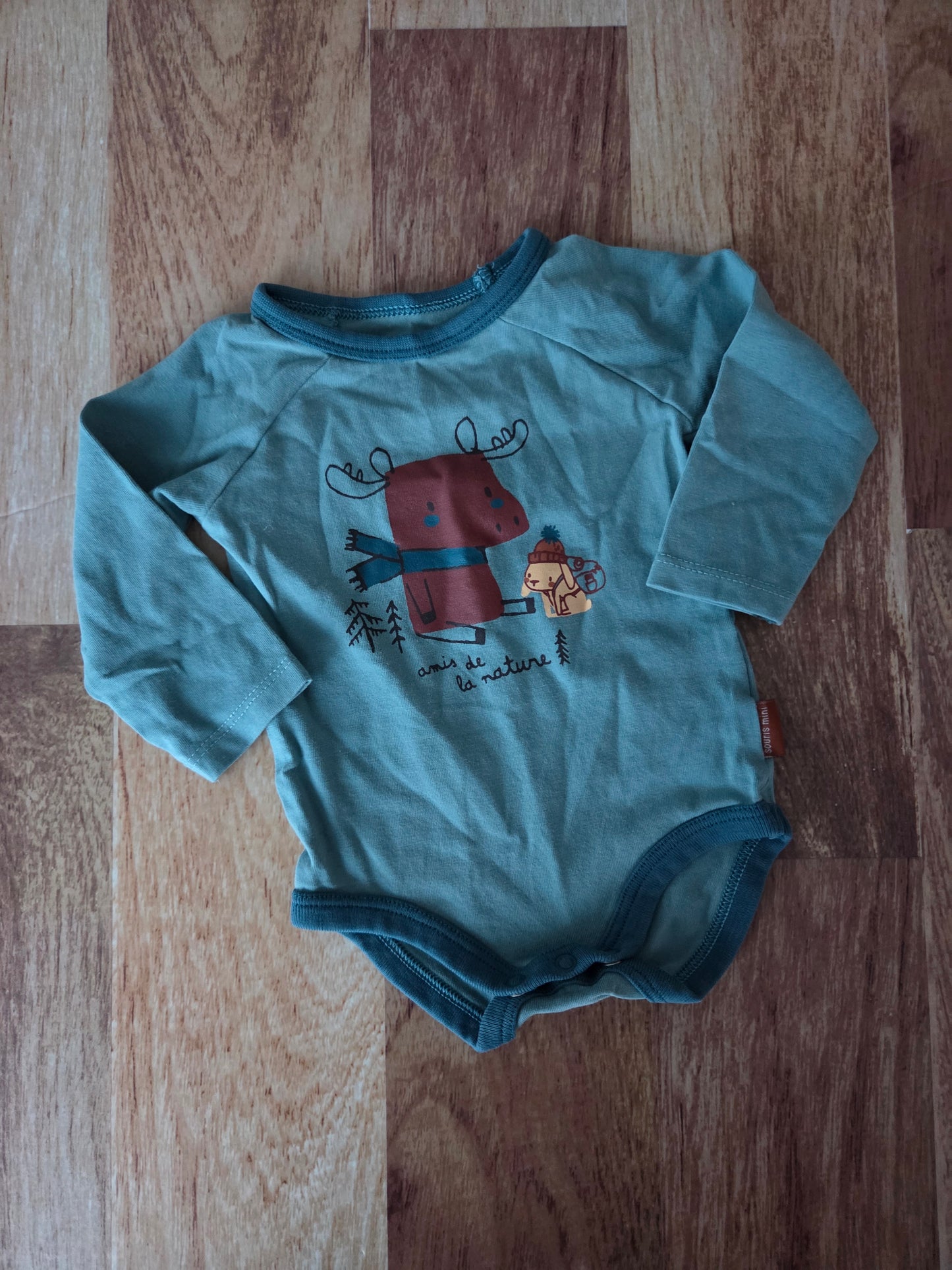 Cache-couche souris mini - 3-6 mois