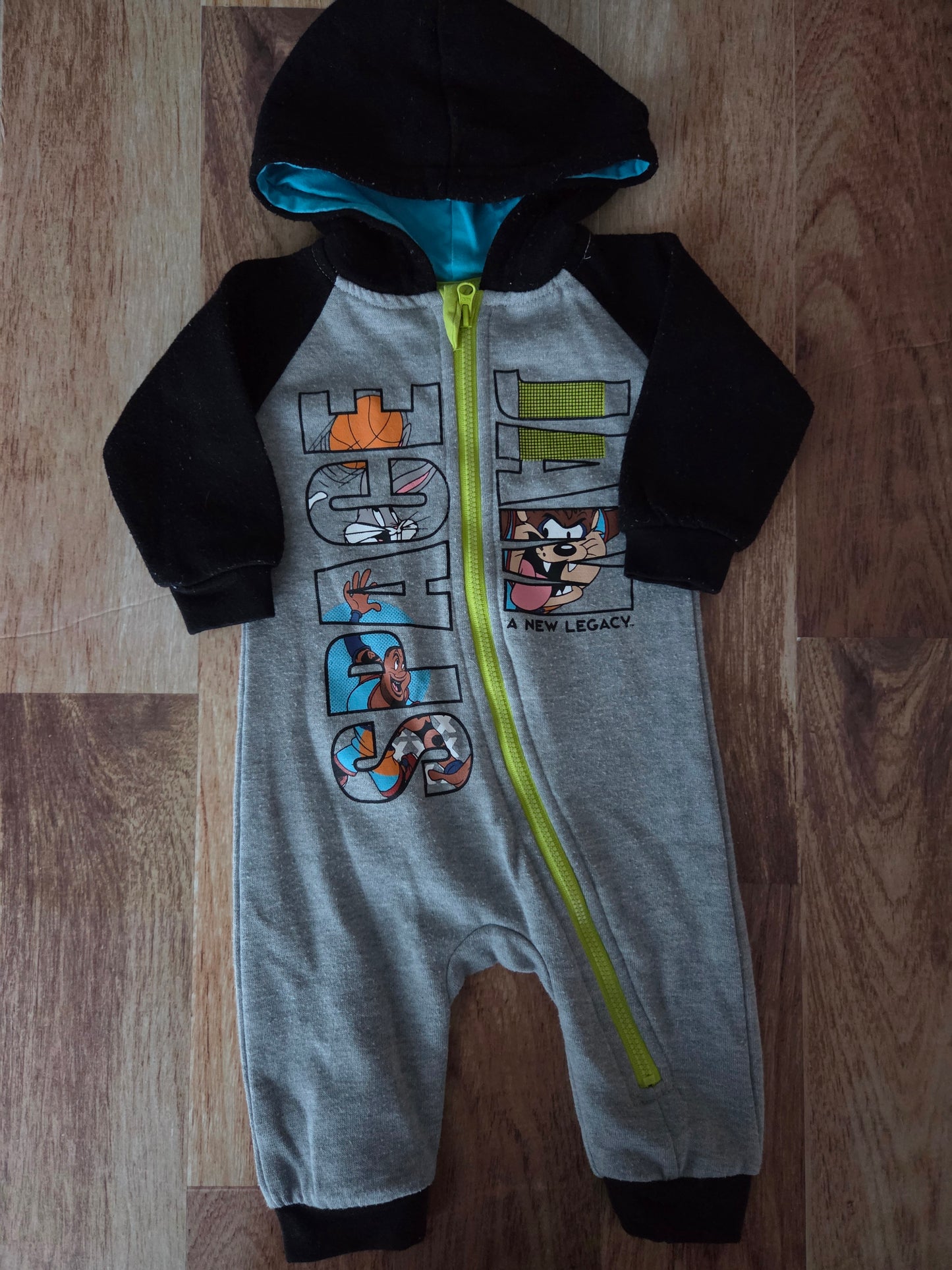 Ensemble space jam - 3-6 mois mousseux