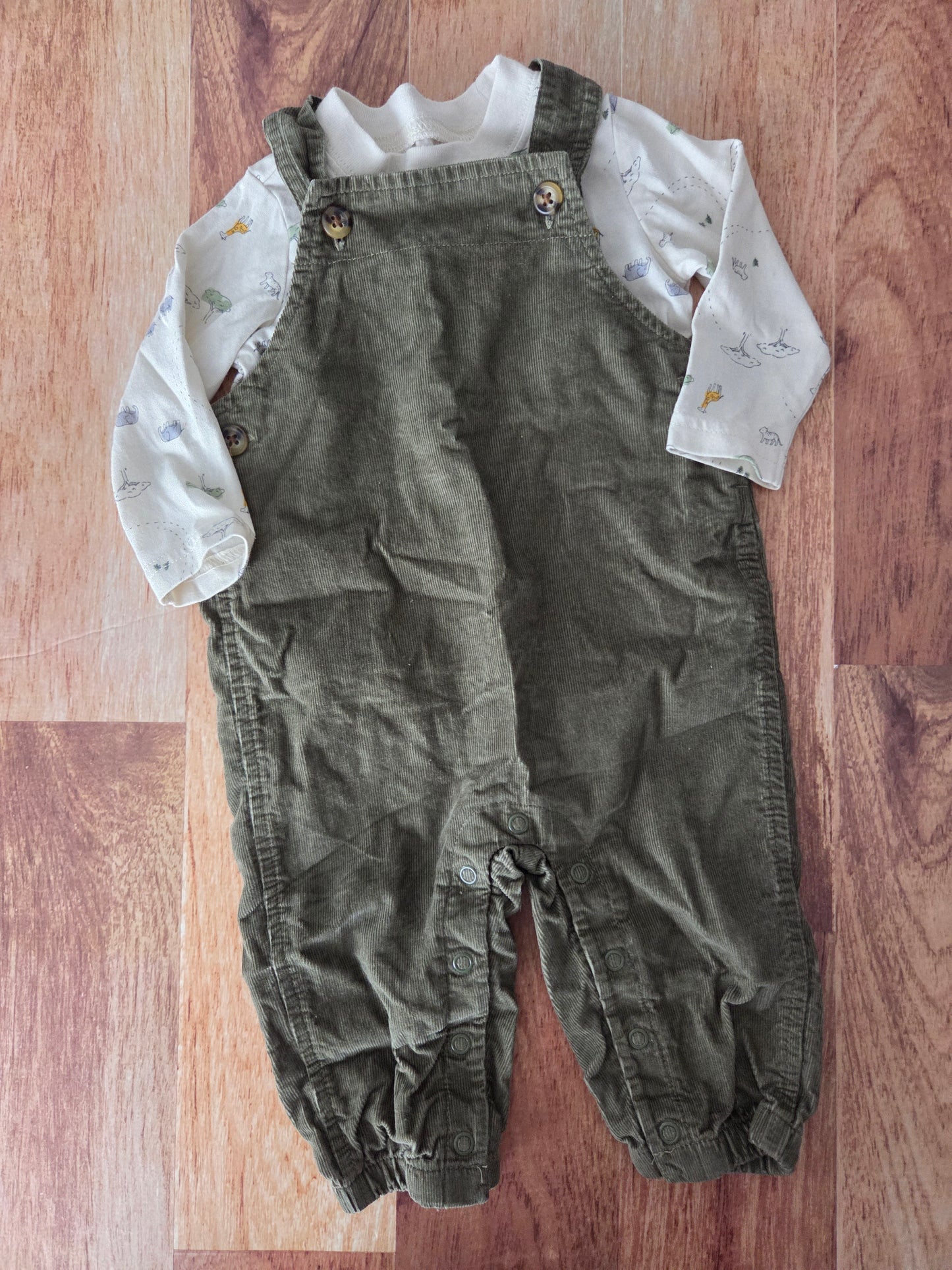 Ensemble salopette carter's - 3-6 mois