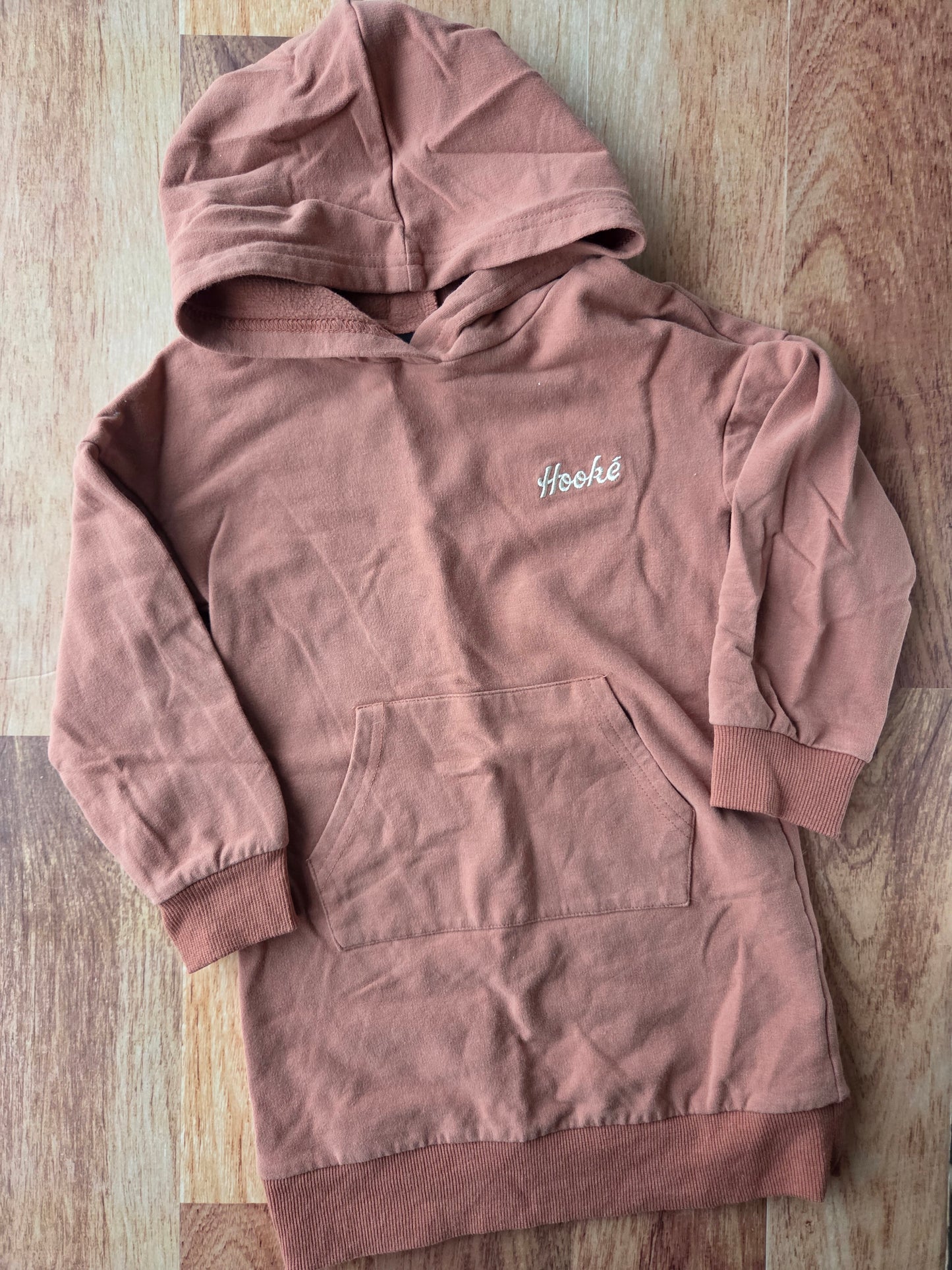 Robe cotton ouatté hooké - 3 ans