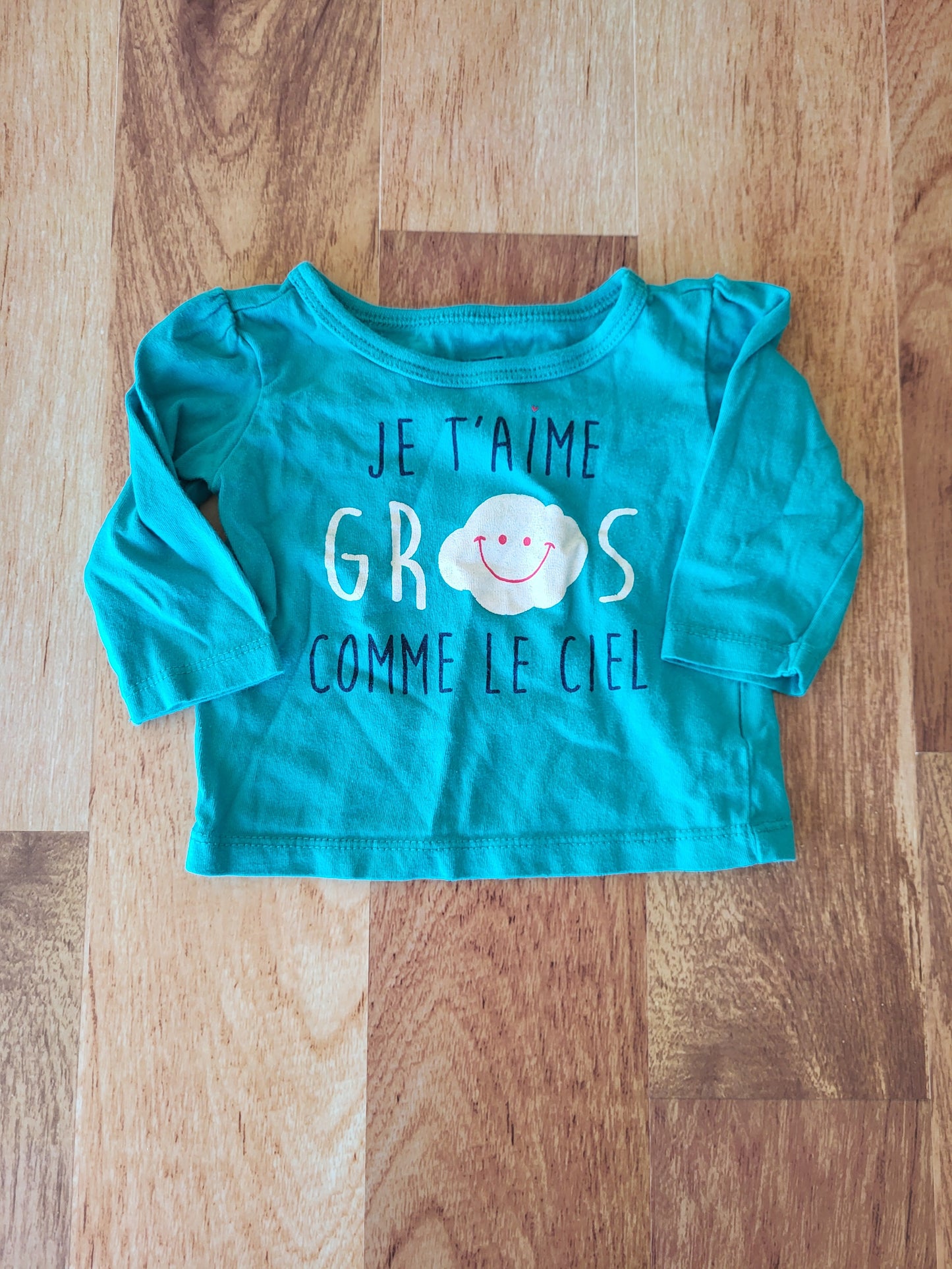 Chandail tag - 3 mois