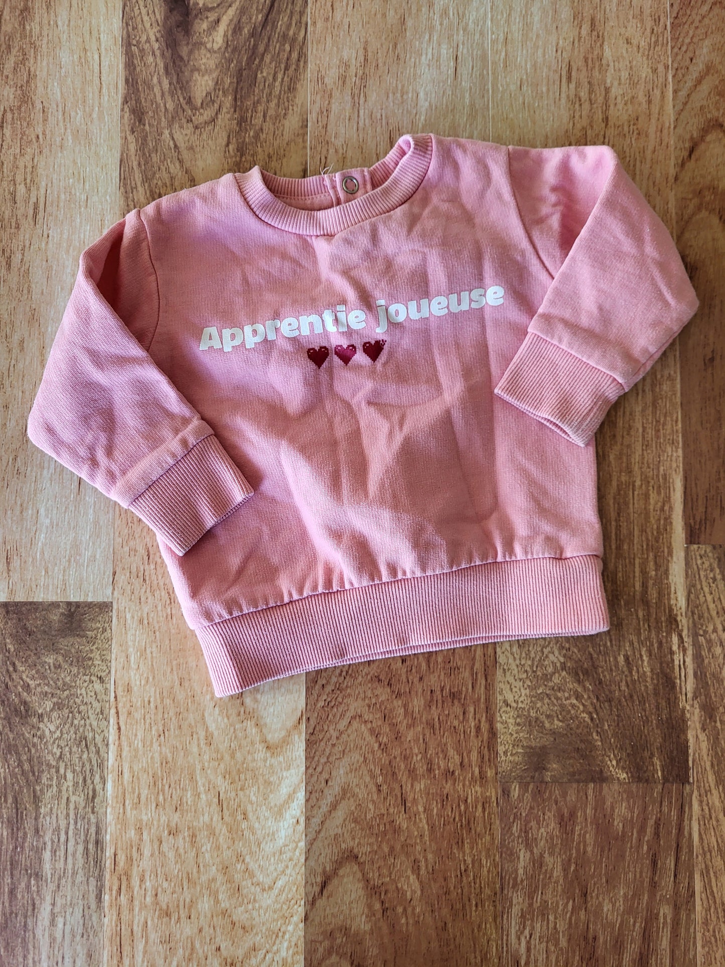 Crewneck tag - 6 mois