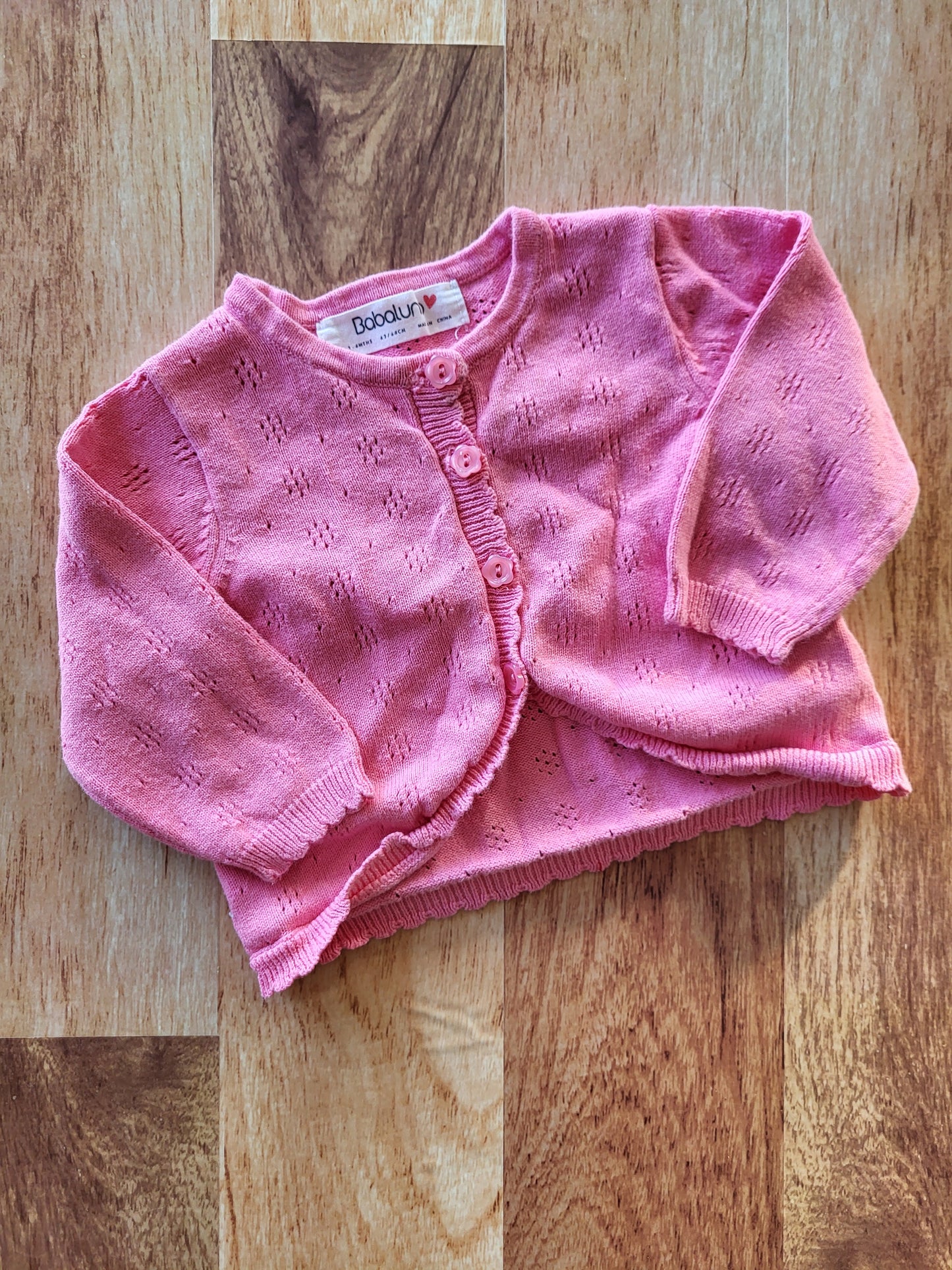 Veste babaluno - 3-6 mois