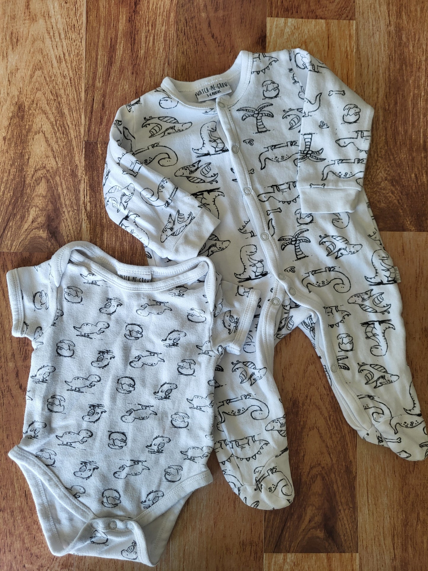 Pyjama watch me grow - 3-6 mois