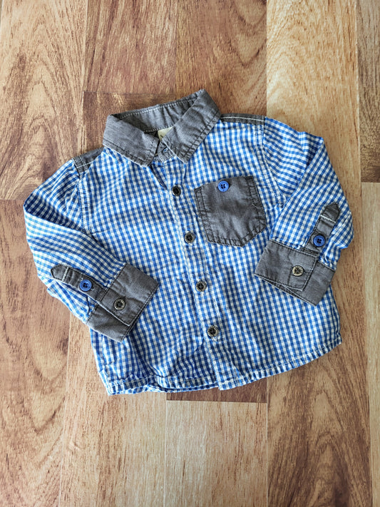 Chemise krickets - 6 mois