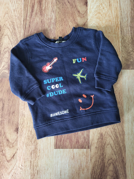 Crewneck george - 3-6 mois