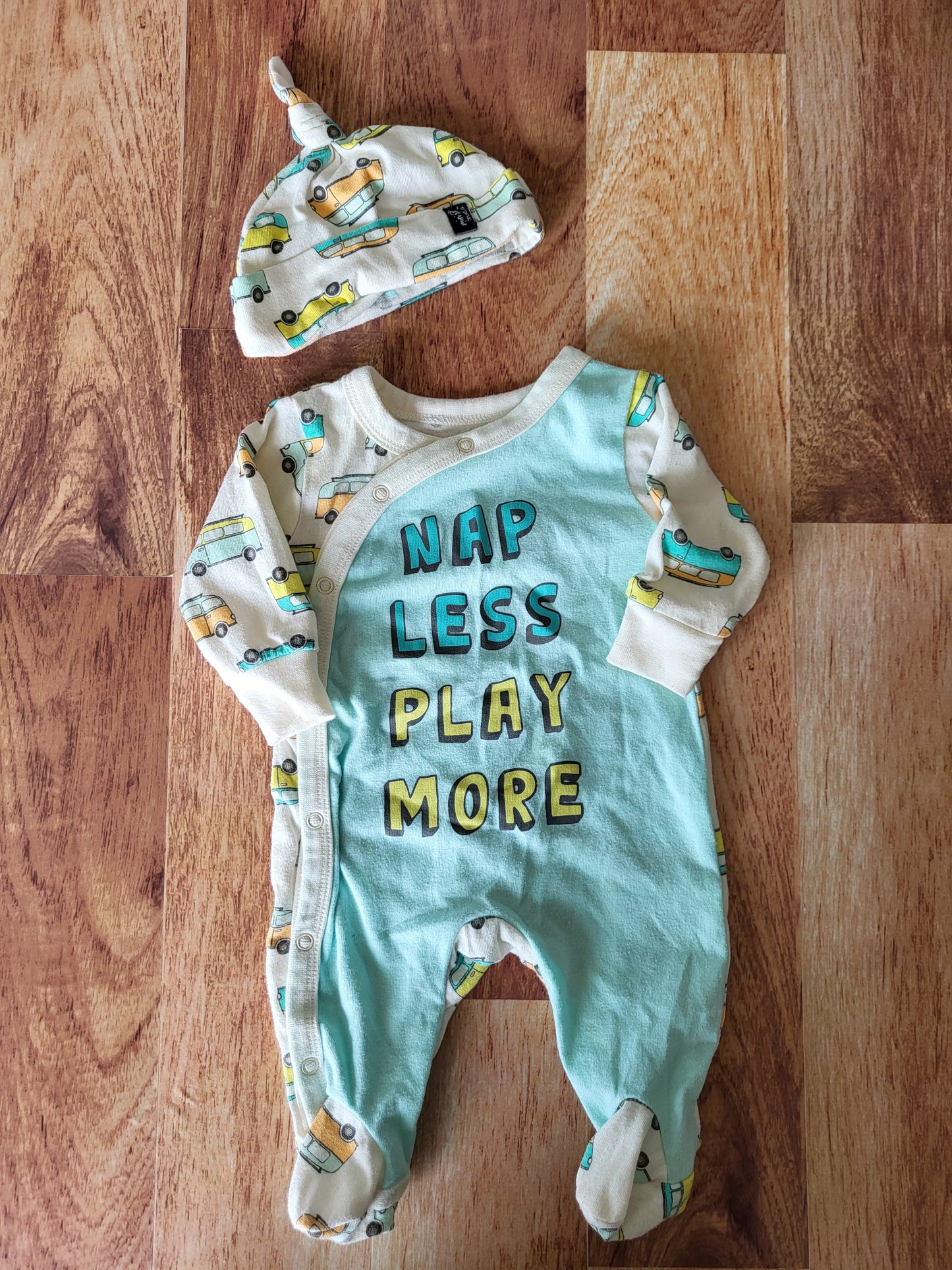 Pyjama mini heroes - 0-3 mois