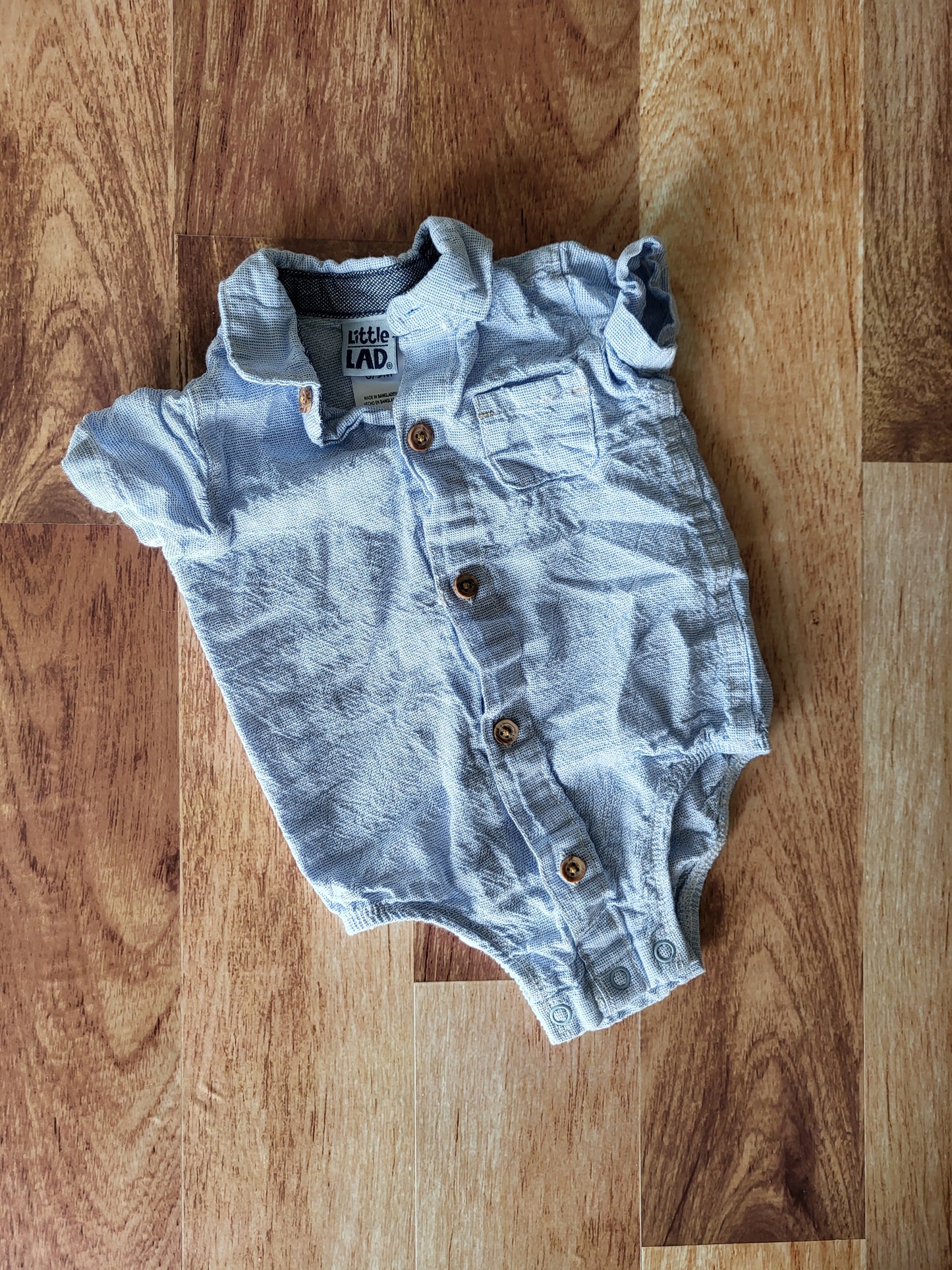 Chemise little lad - 6-9 mois