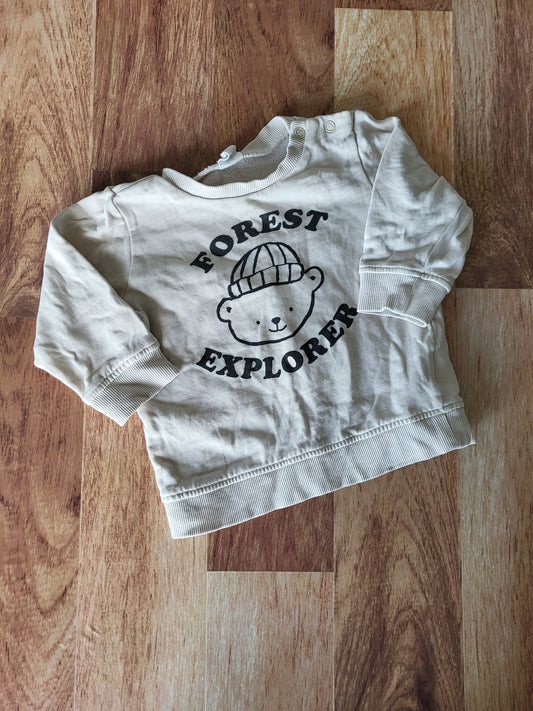 Crewneck h&m - 6-9 mois