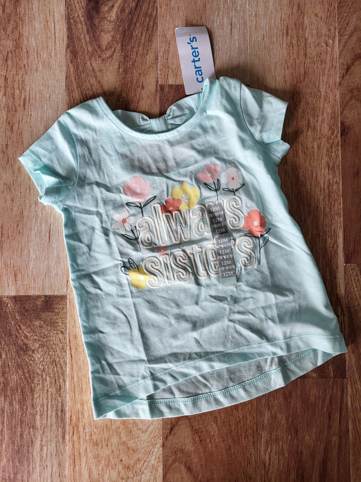 Chandail carter's - 12 mois NEUF
