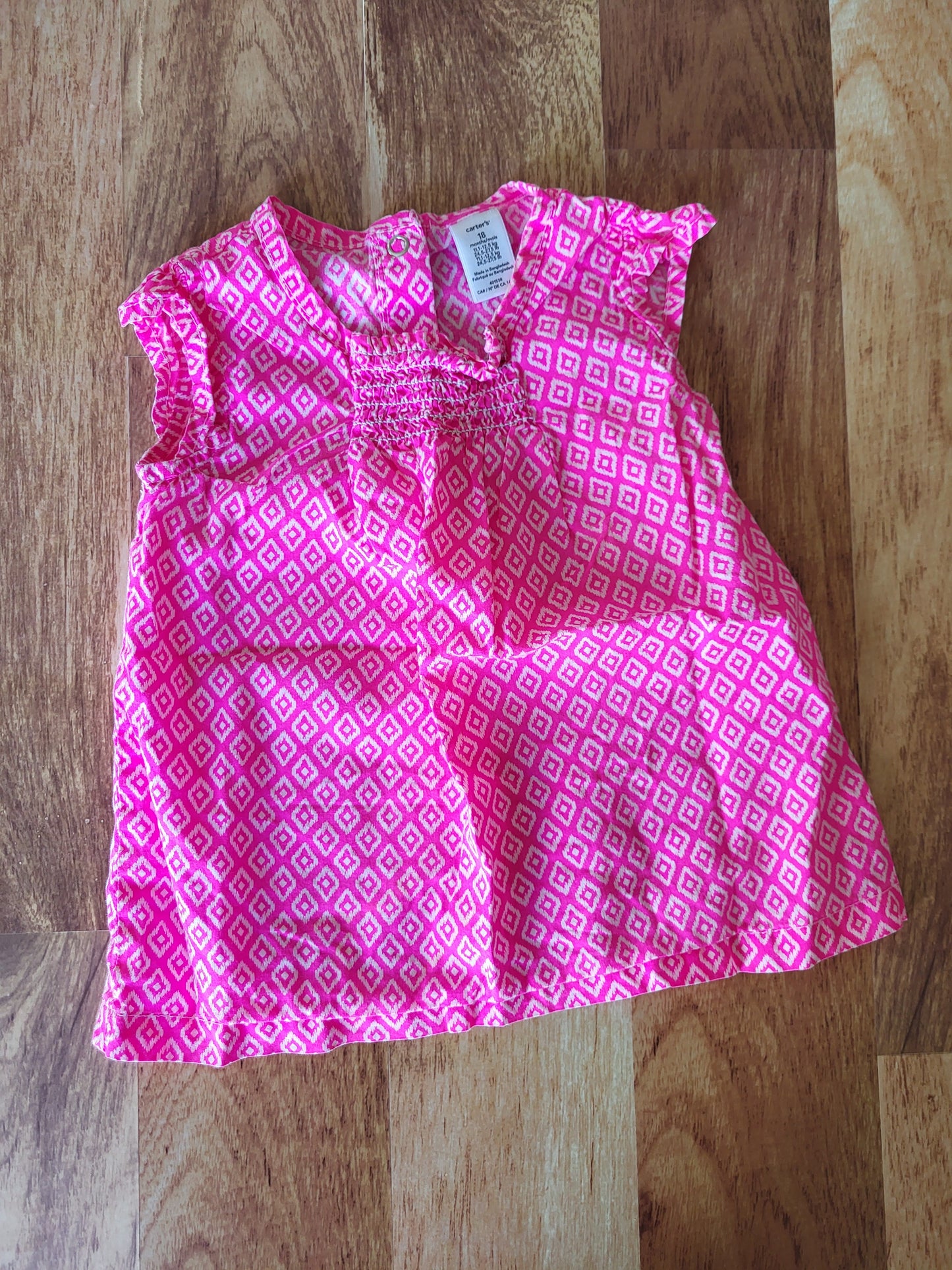 Robe carter's - 18 mois