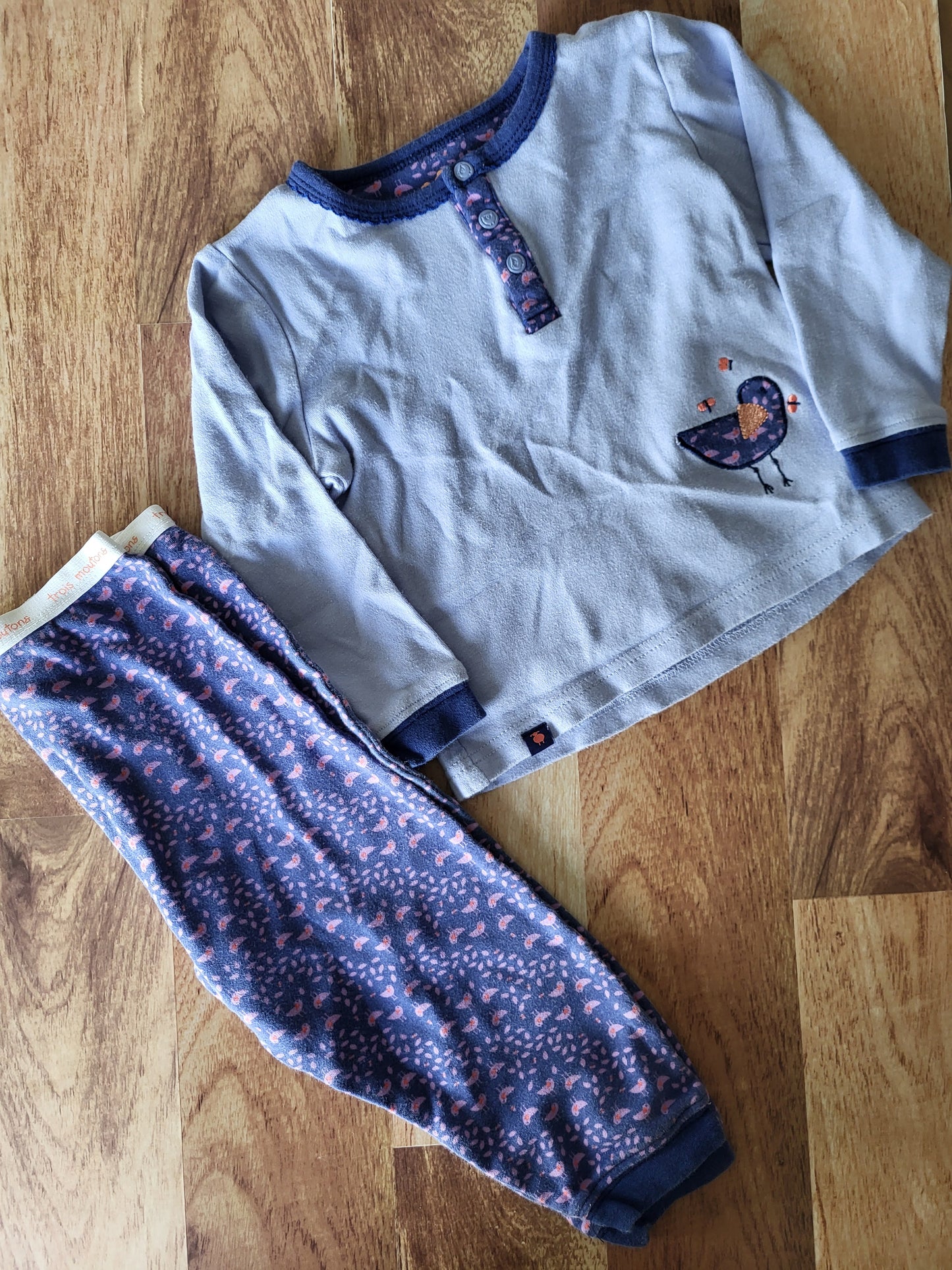 Pyjama trois moutons - 24 mois