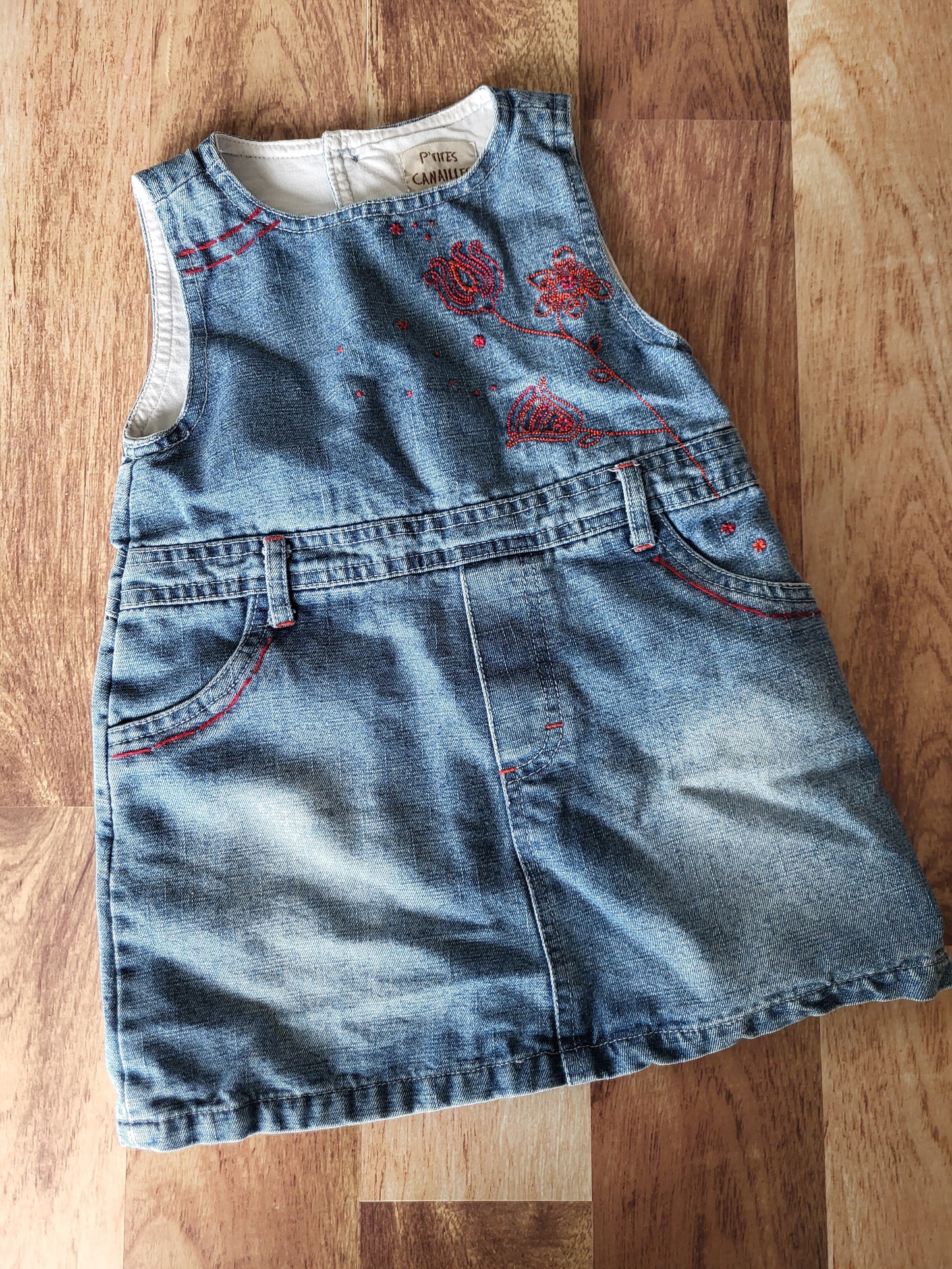 Robe en jeans ptites canailles - 18 mois