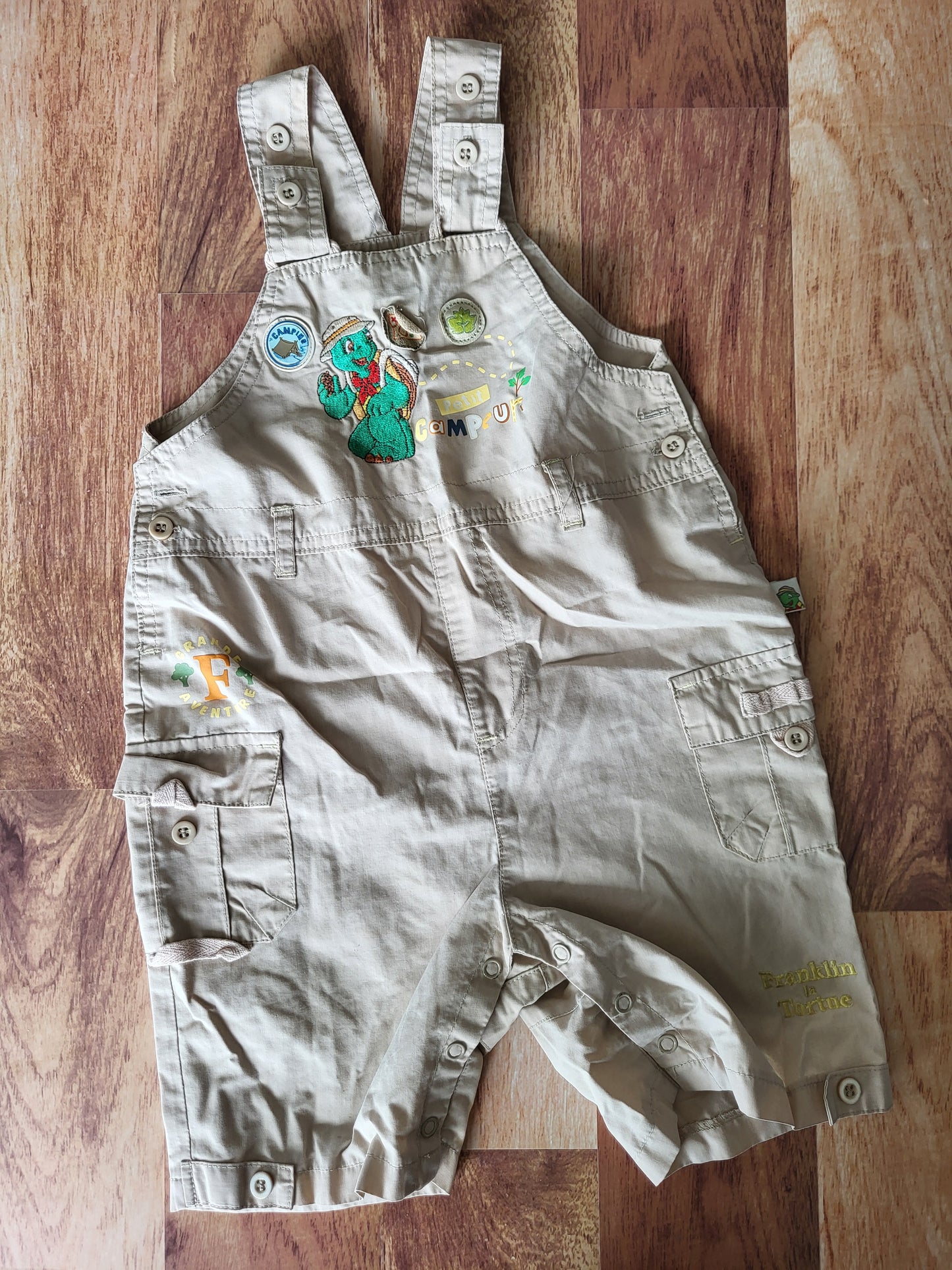 Salopette Benjamin la tortue - 18 mois
