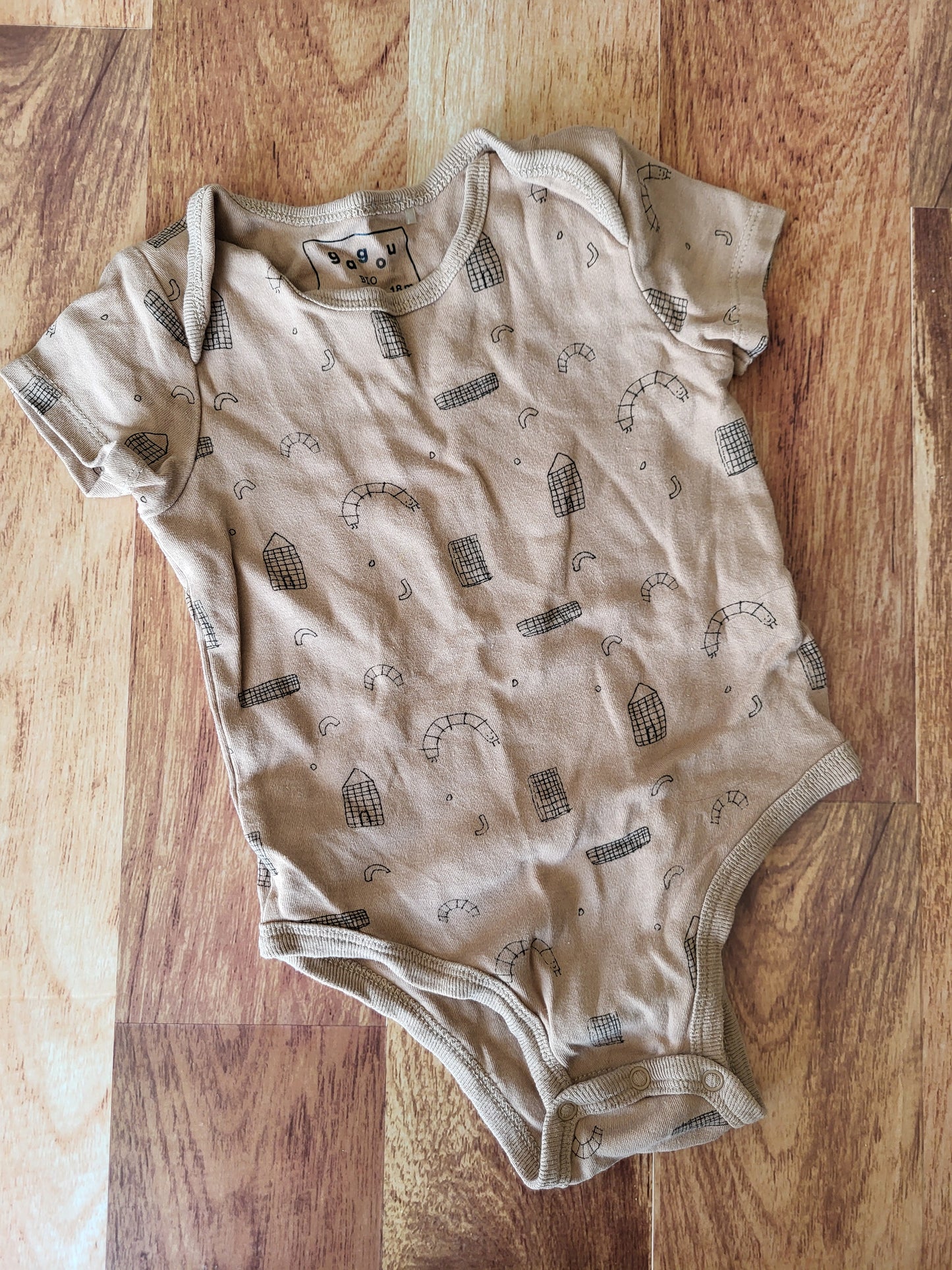 Cache-couche gagou tagou - 18 mois