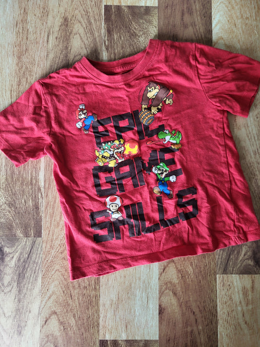 Chandail mario - 6 ans