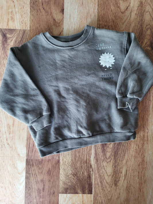 Crewneck zara - 12-18 mois