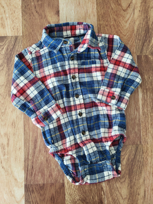 Cache-couche chemise carter's - 12 mois