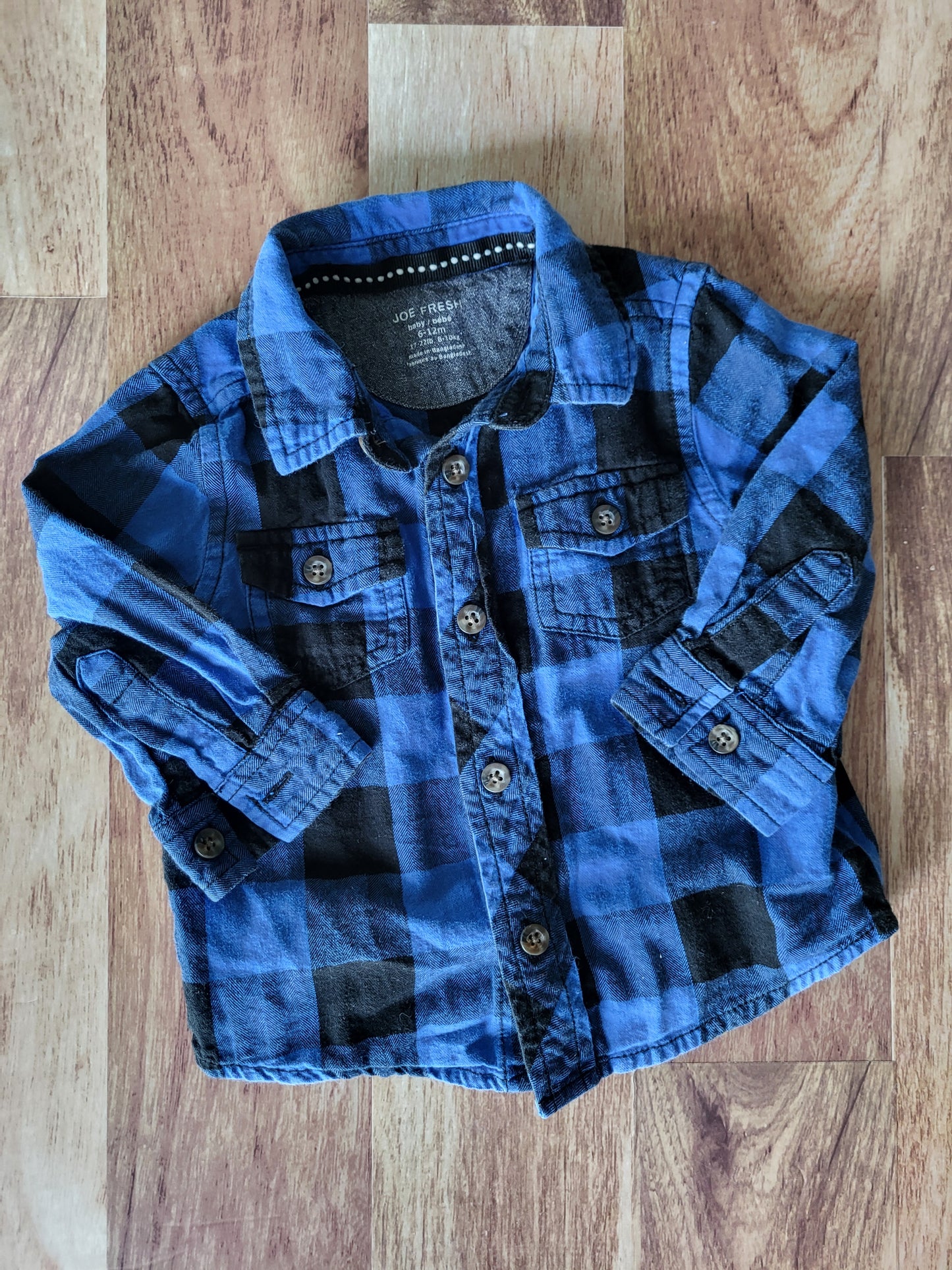 Chemise joe fresh - 6-12 mois