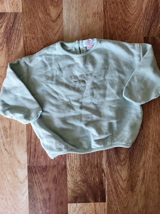 Crewneck zara - 6-9 mois