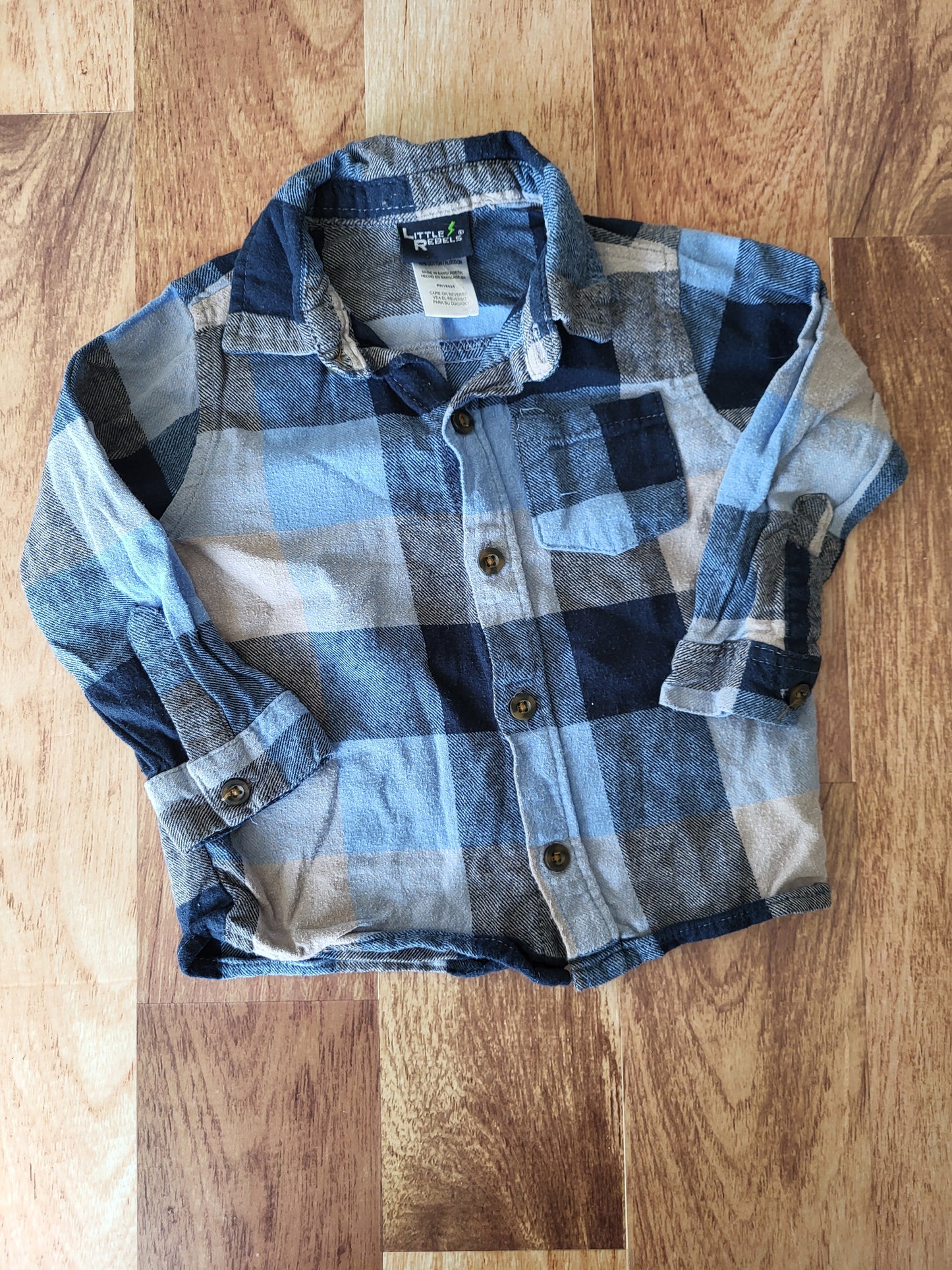 Chemise little rebels - 2 ans