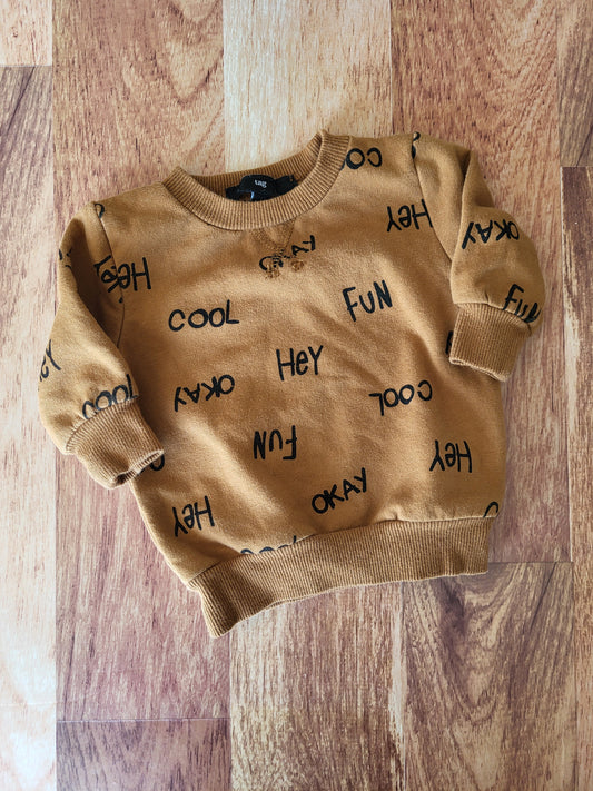 Crewneck tag - 3 mois