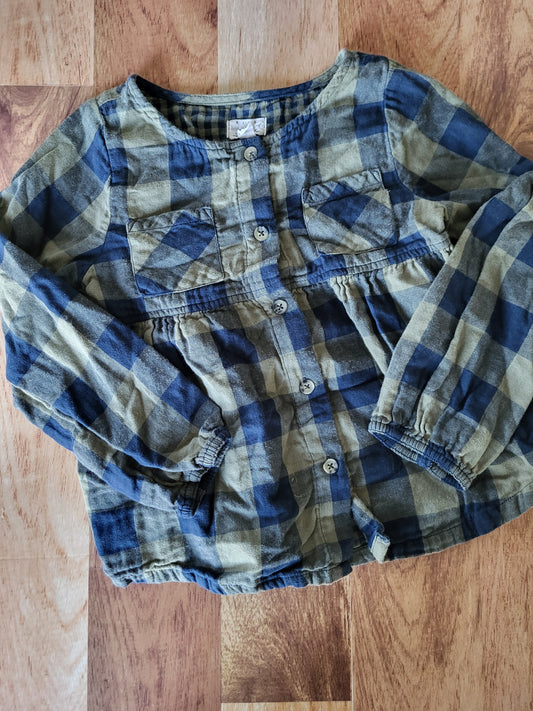 Chemise rise little earthling - 5-6 ans