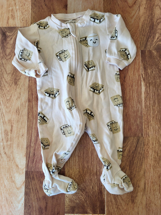 Pyjama pekkle - 3 mois (rosé)