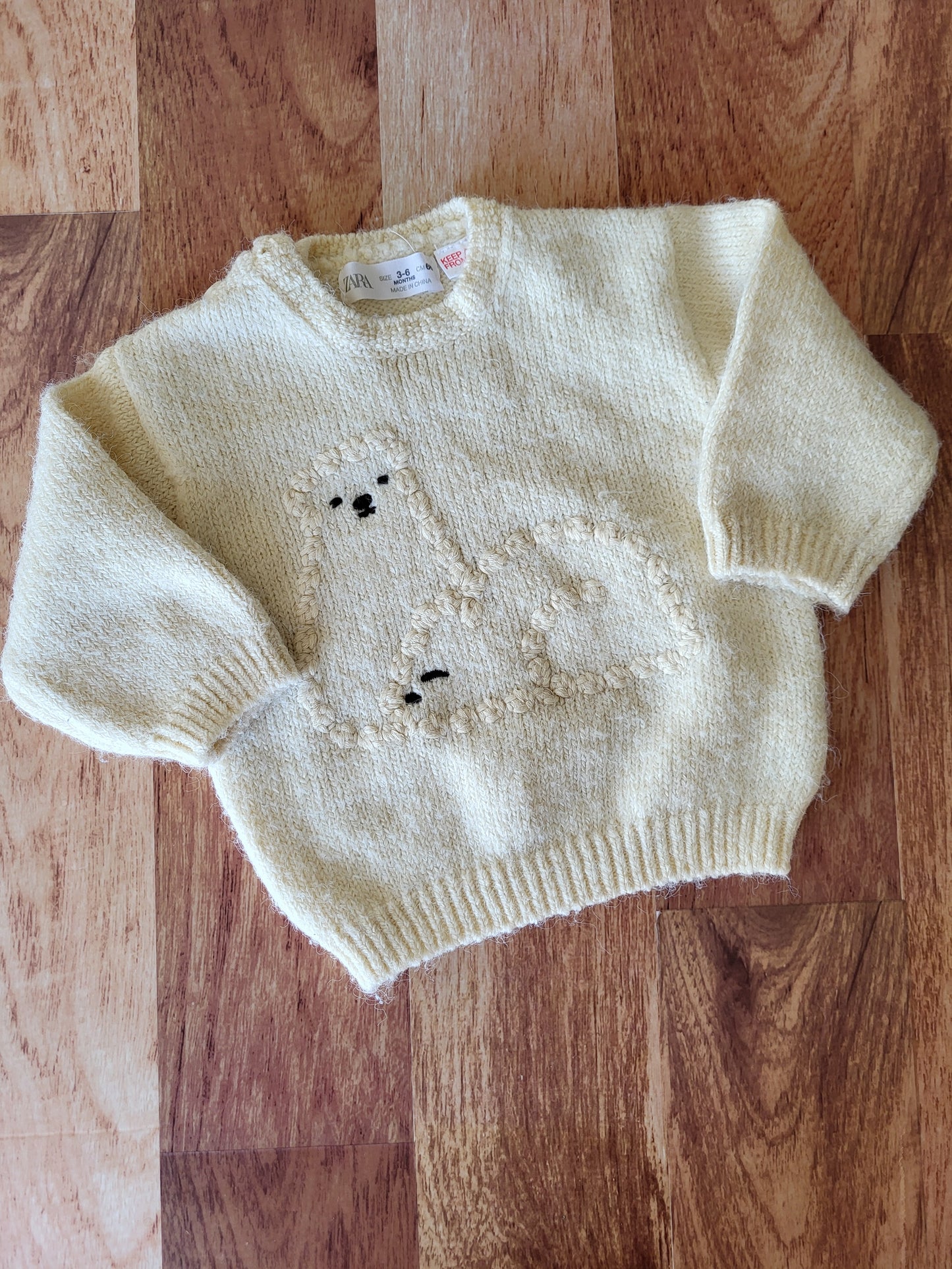 Crewneck de laine zara - 3-6 mois