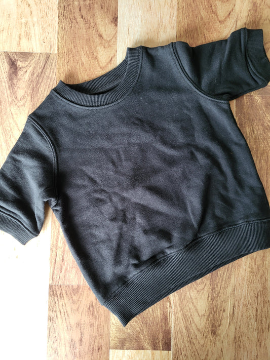 Crewneck zara manches courtes - 6-7 ans