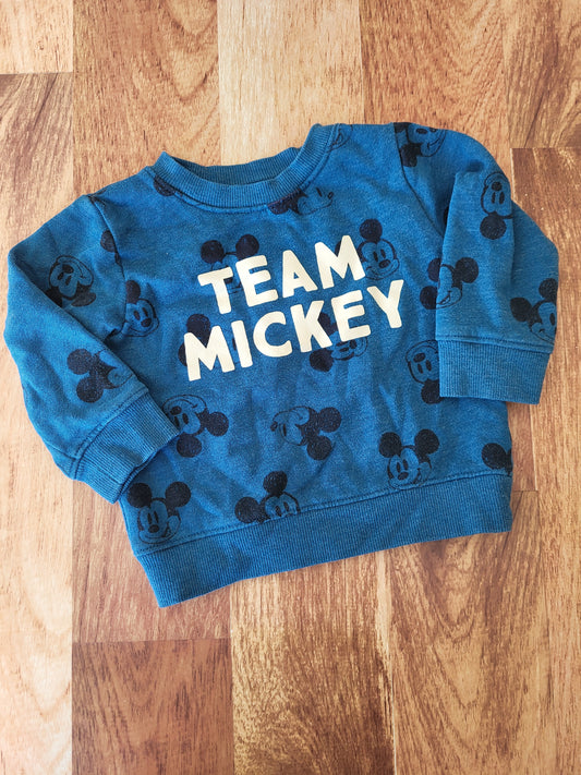 Crewneck disney - 12 mois (fait très petit)