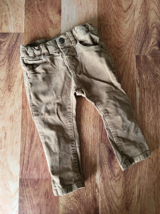 Pantalon zara corduroy - 9-12 mois