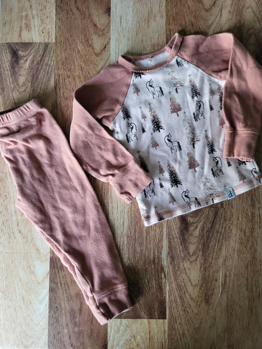 Pyjama deux par deux - 18 mois